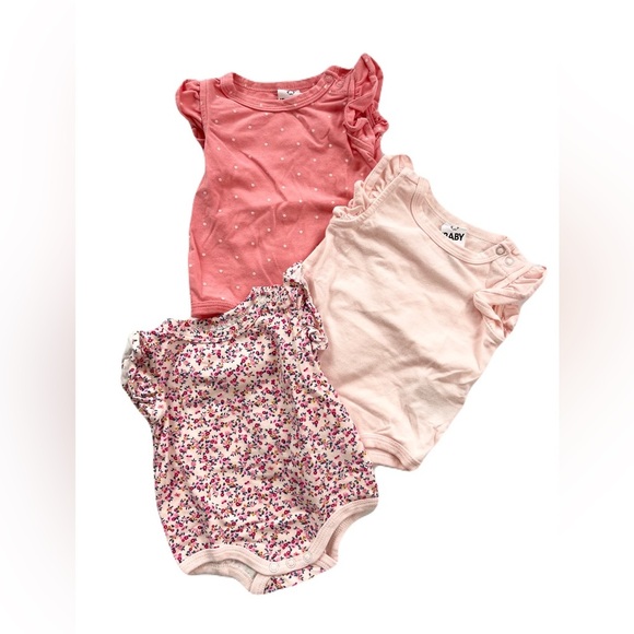 Cotton On Pink Bodysuit Collection - Picture 1 of 2